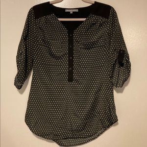Professional black blouse
